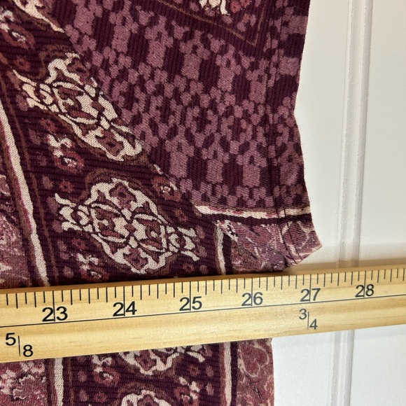 Lucky Brand women size XXL floral patchwork tunic blouse multicolor, - Picture 10 of 15